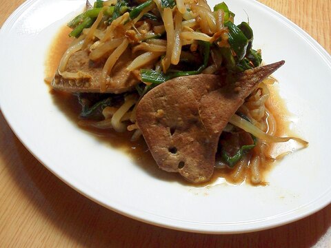 栄養満点 簡単やみつき ニラレバ レバニラ炒め レシピ 作り方 By Popnpoon 楽天レシピ